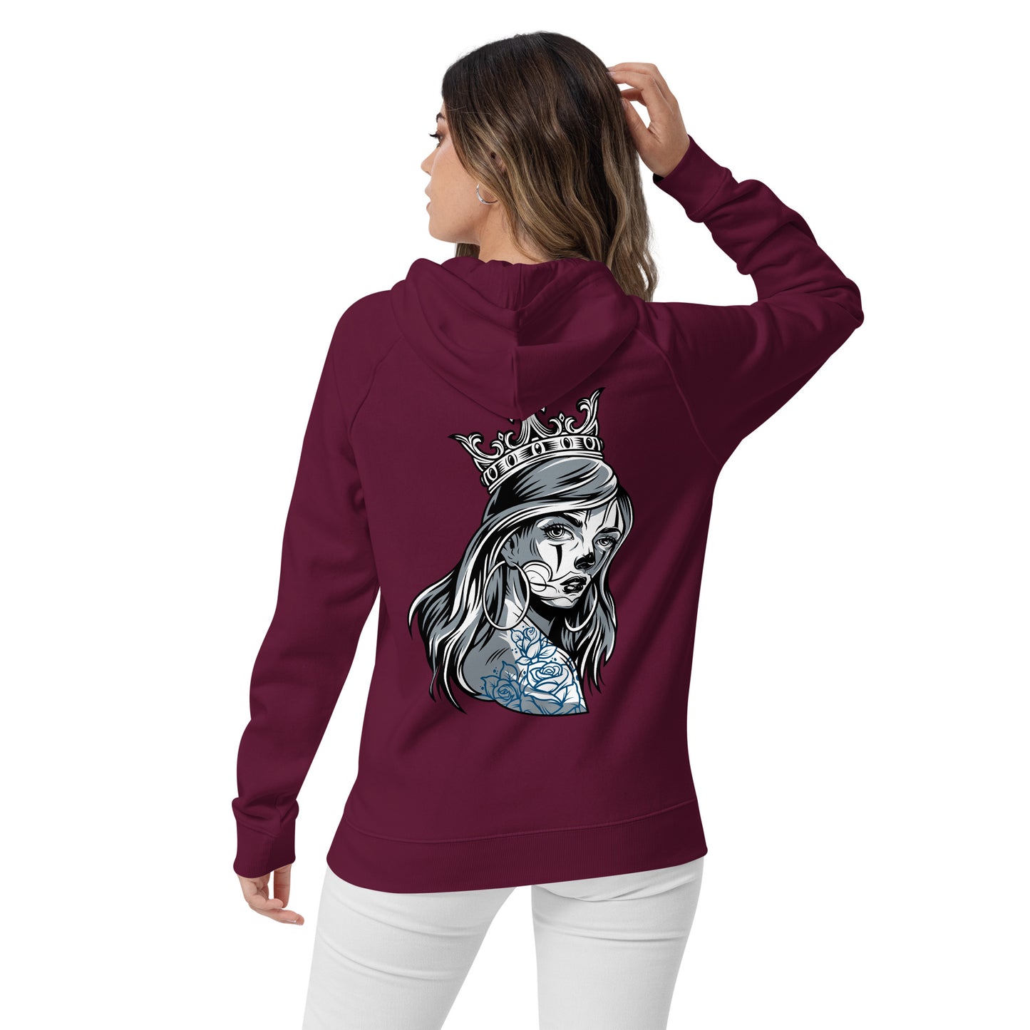 Unisex eco raglan hoodie