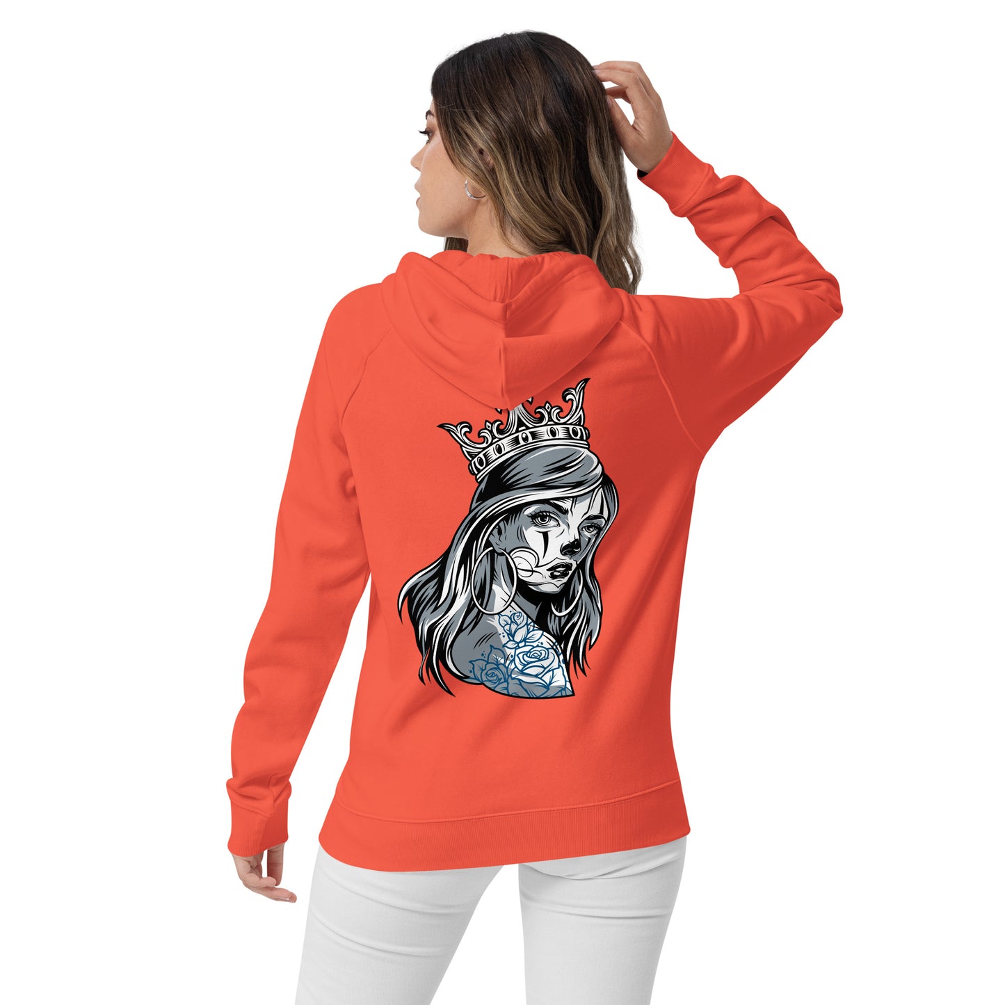 Unisex eco raglan hoodie