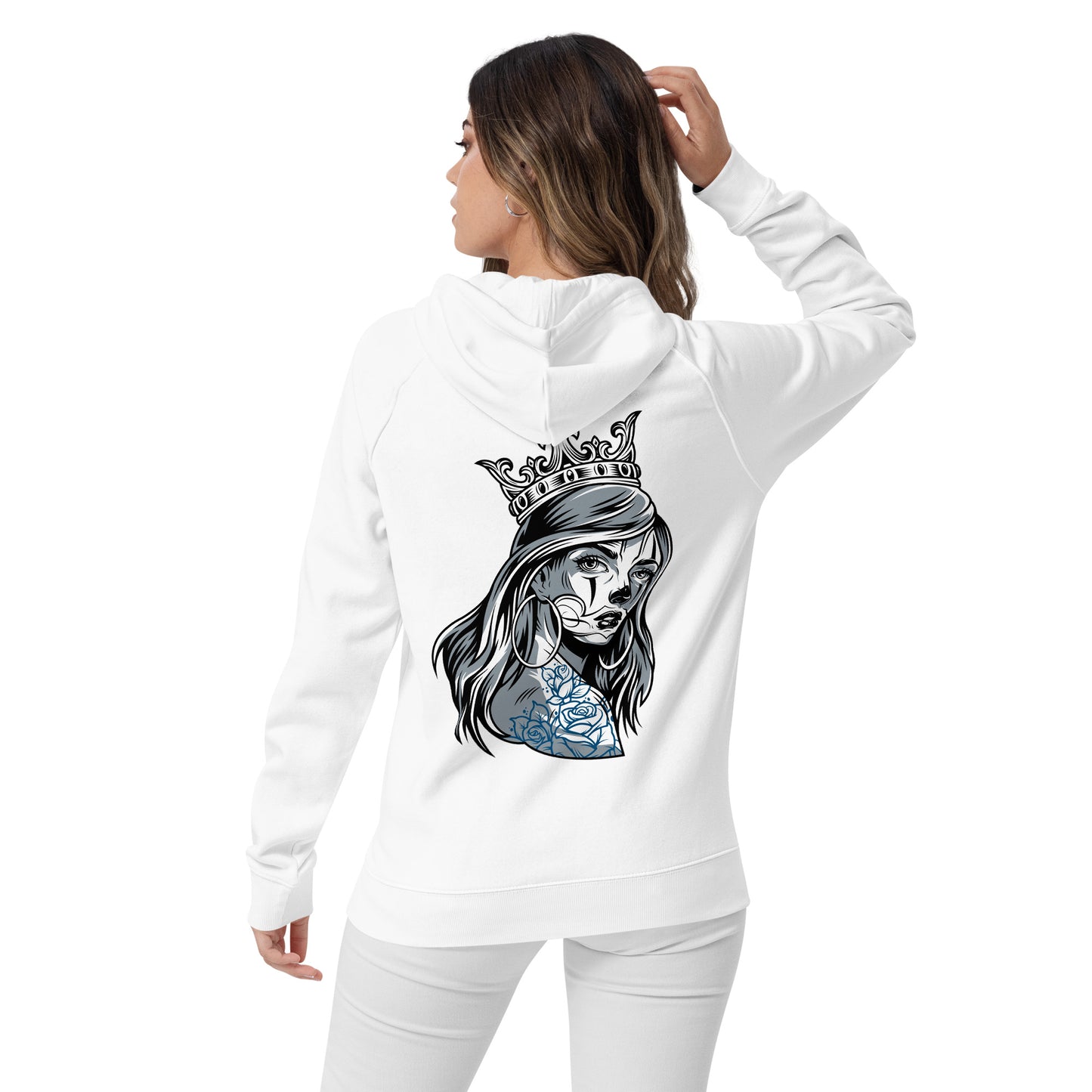 Unisex eco raglan hoodie